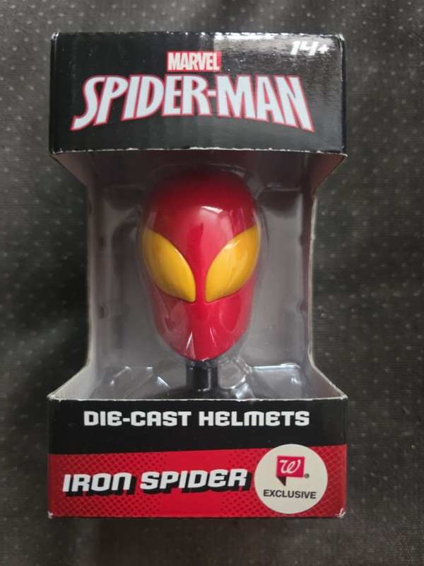 Marvel Avengers Die-Cast Helmet Iron Spider “Walgreens” Exclusive NEW BOXED