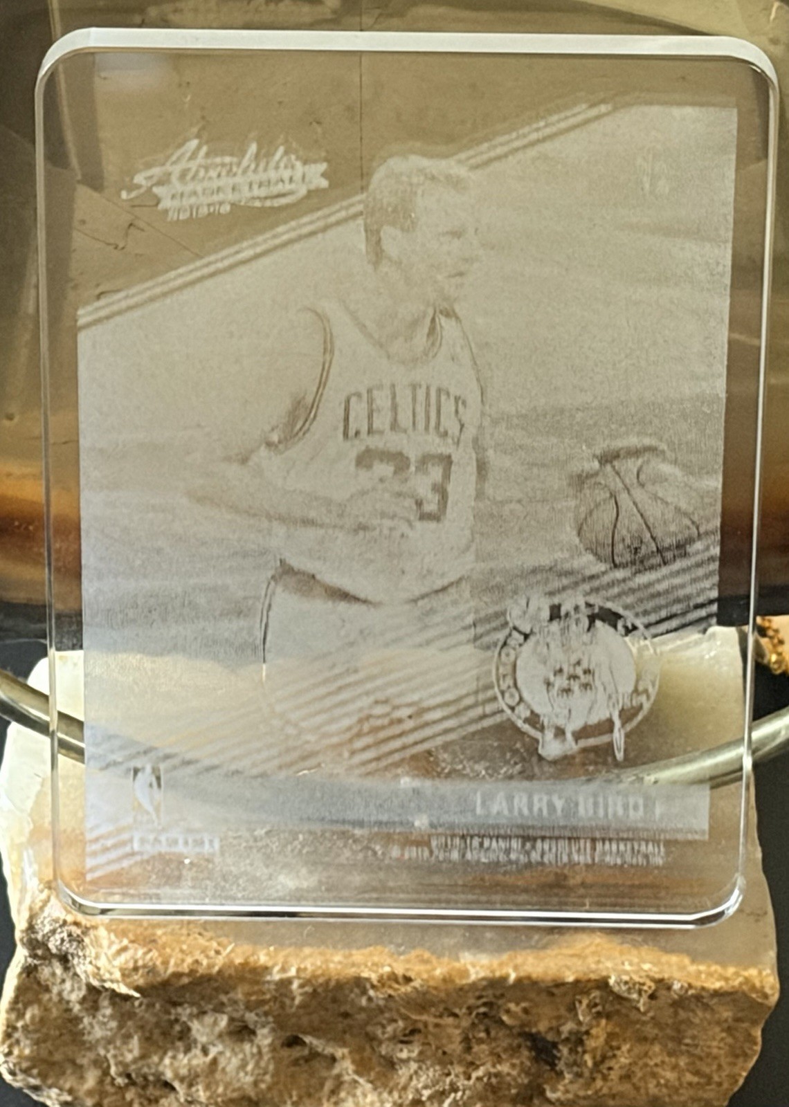 2015-16 Panini Absolute - Glass Larry Bird #16