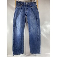 Levi  s 514 Straight Distressed Jeans Boys Size 12 Reg 26x26 Blue Denim