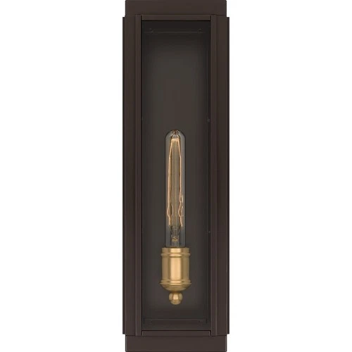 Western Bronze One Light Outdoor Lantern from the Avon Collection - Picture 3 of 5