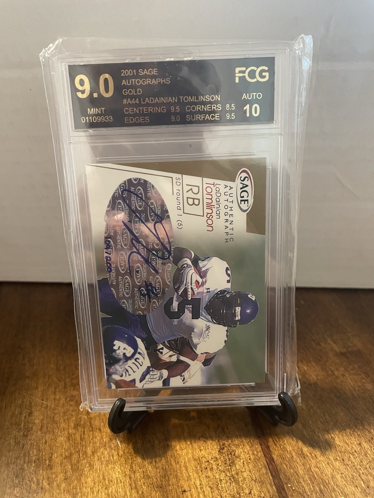 LaDainian Tomlinson SA-GE Autographs #A44 Gold