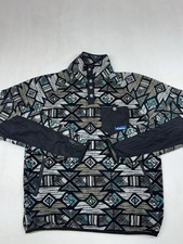 Kavu Teannaway Fleece Snap Up Sweater Mens M ...