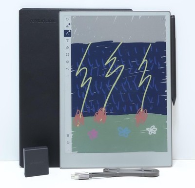 reMarkable Paper Pro Color Display Tablet 11.8'' Bundled Marker Plus & Folio