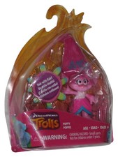DreamWorks Trolls Poppy 2017 Hasbro 2-Inch Figure w/ Pink Flair Hair - Damage