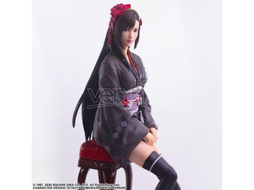 Final Fantasy VII Remake Static Arts Statua Tifa Lockhart 23 Cm Square Enix - Foto 5 di 5