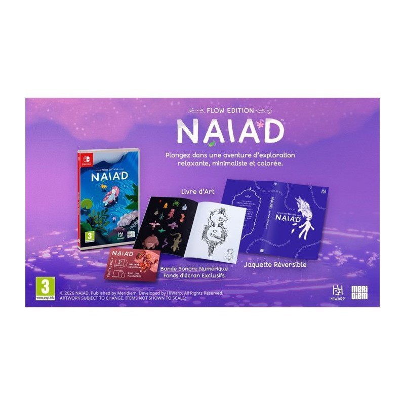 Jeu PS5 Naiad - Flow Edition en version physique pour console de salon - 2