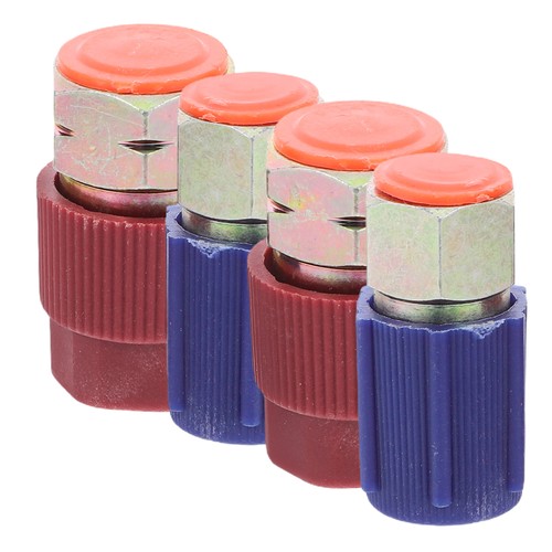 2 Pieces Automobile Adapter Car Connector Port R134a Conversion - 第 5/12 張圖片