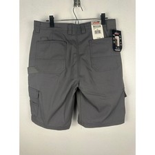 2 Dickies Men's Temp-IQ Cooling Cargo Shorts in charcoal and Khaki utility 34