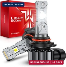 9006/HB4 LED Bulbs, 60000LM 10X Super Brighte Light Bulb, 6500K Cool White with