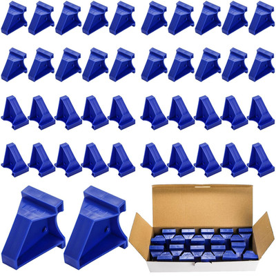 40 Pcs Flooring Spacers, 2 in 1 Laminate Flooring Spacers with 1/2'' & 1/4'' Gaps,