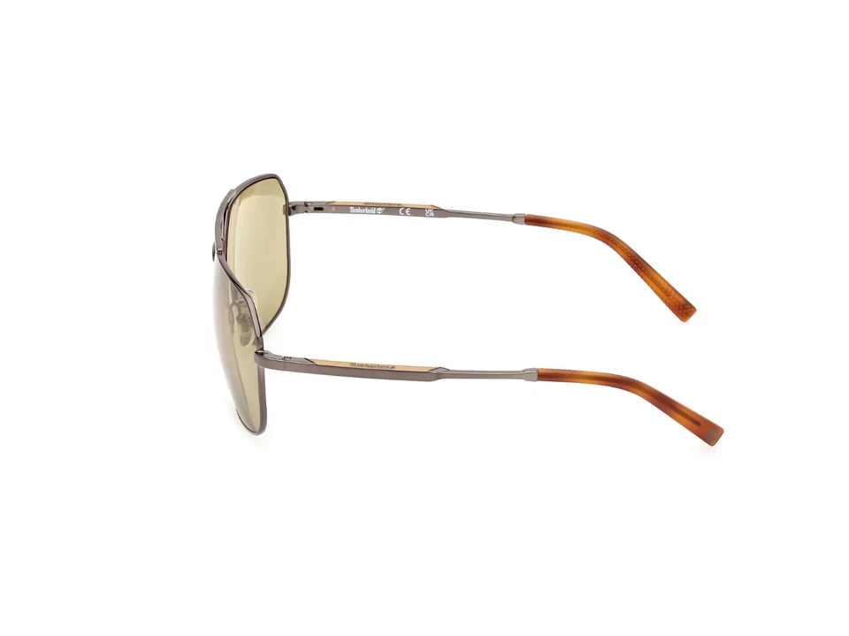 Timberland TB00009 06H Gunmetal Aviator Sunglasses Polarized 63-16-135 - Image 2 of 3