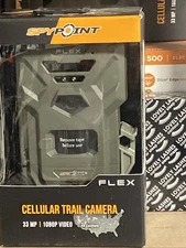 SPYPOINT FLEX 1080p Cellular Trail Camera - Gray (01885)