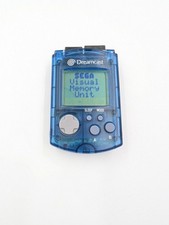 Sega Dreamcast Clear Blue VMU HKT-7000 Memory...