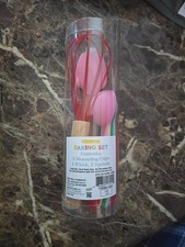 Target - Kids Baking Set - 5 Measuring Cups - 1 Wisk - 1 Spatula