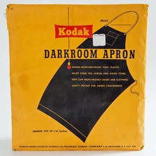 Kodak Darkroom Apron Black - Medium 30"X34" - New Never Opened - USA SELLER -