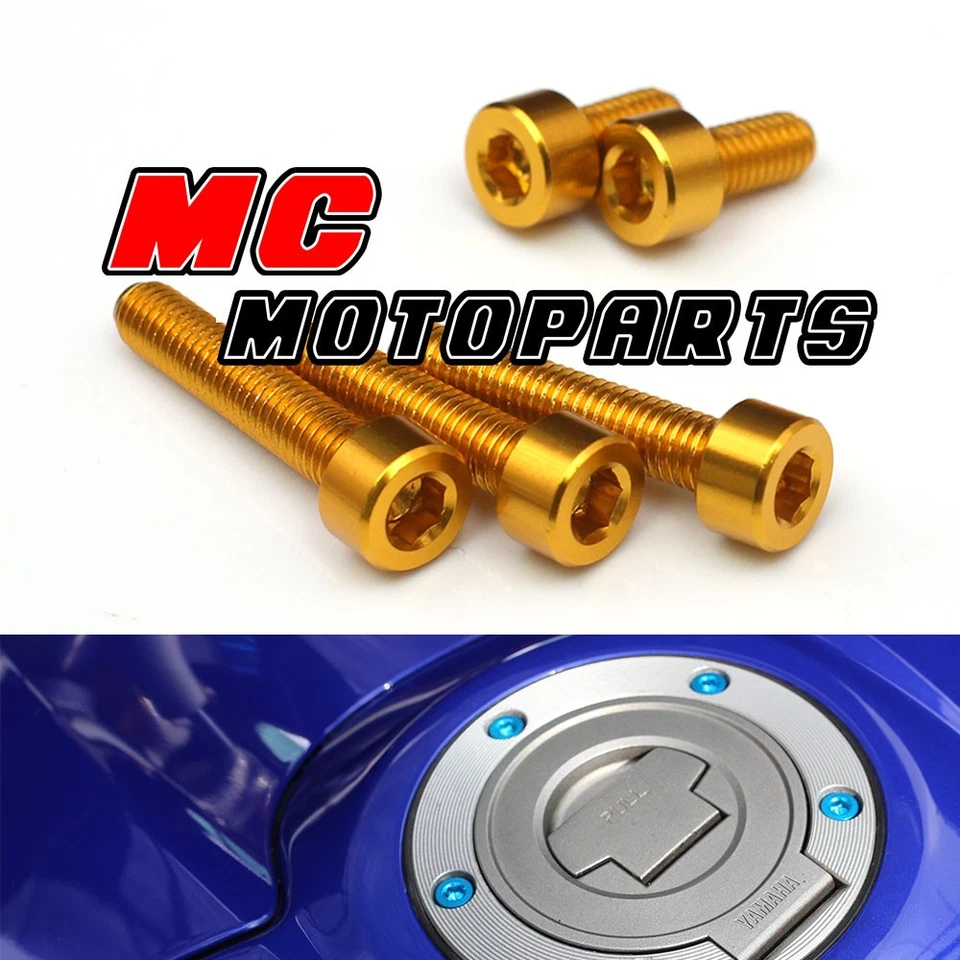Fuel Gas Cap Bolt For Ducati SuperSport 750 800 900 Sport 620 Desmosedici RR Foto 3 de 4