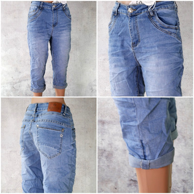   KAROSTAR Capri Bermuda KC2907 Jeans Baggy 38 40 42 44 46 48 *924