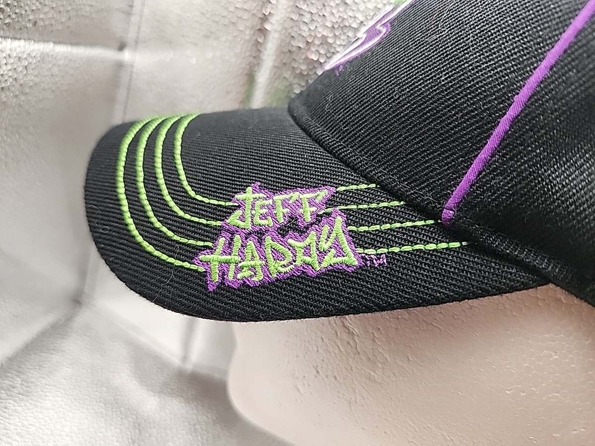 flexwitme キャップ fuckmylife yokosquad Retro Y2K Jeff Hardy WWE Hat Adjustable Strapback Black Purple