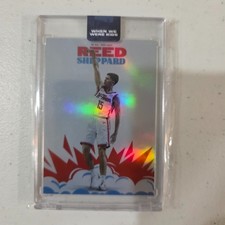 Reed Sheppard Houston Sports Card When We Were Kids Limited Edition Rare 2/15