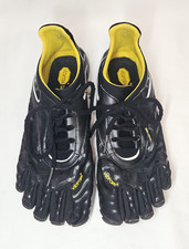 Vibram FiveFingers KMD Sport LS Black Yellow Barefoot Running Shoes 10.5-11 Men