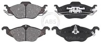 A.B.S. Bremsbelagsatz, Scheibenbremse 37065 FüR Chevrolet Opel