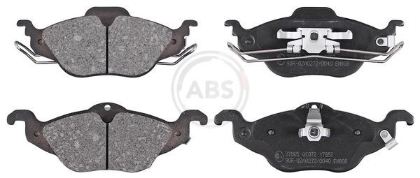 A.B.S. Bremsbelagsatz, Scheibenbremse 37065 FüR Chevrolet Opel-image