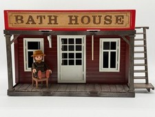 Playmobil Western Bath House Badehaus Custom 3422 Limited edition