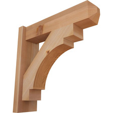 Ekena Millwork 5 1/2W X 20D X 20H Merced Smooth Craftsman Outlooker Douglas Fir