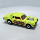 Matchbox Superfast Mercury Cougar Rat Rod 1970 Lesney No 62 Green