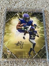 Aaron Jones Signed Fanatics Emanate /25 Vikings