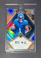 2024 Wild Card Auto Mania Ray Davis Rookie Auto #1/2 RC NM