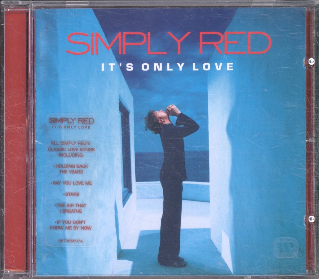 Simply Red It's Only Love CD Europe Eastwest 2000 CD. Has info sticker on front
