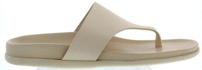 Ancient Greek Women's Mera Footbed Sandal Sz 40EU/10US Color- Off-White 