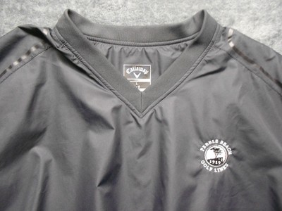 Pebble Beach golf links Callaway Golf Outerwear Pullover V-neck large