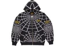 Supreme Vanson Leathers Spider-Man Zip Up Hoo...