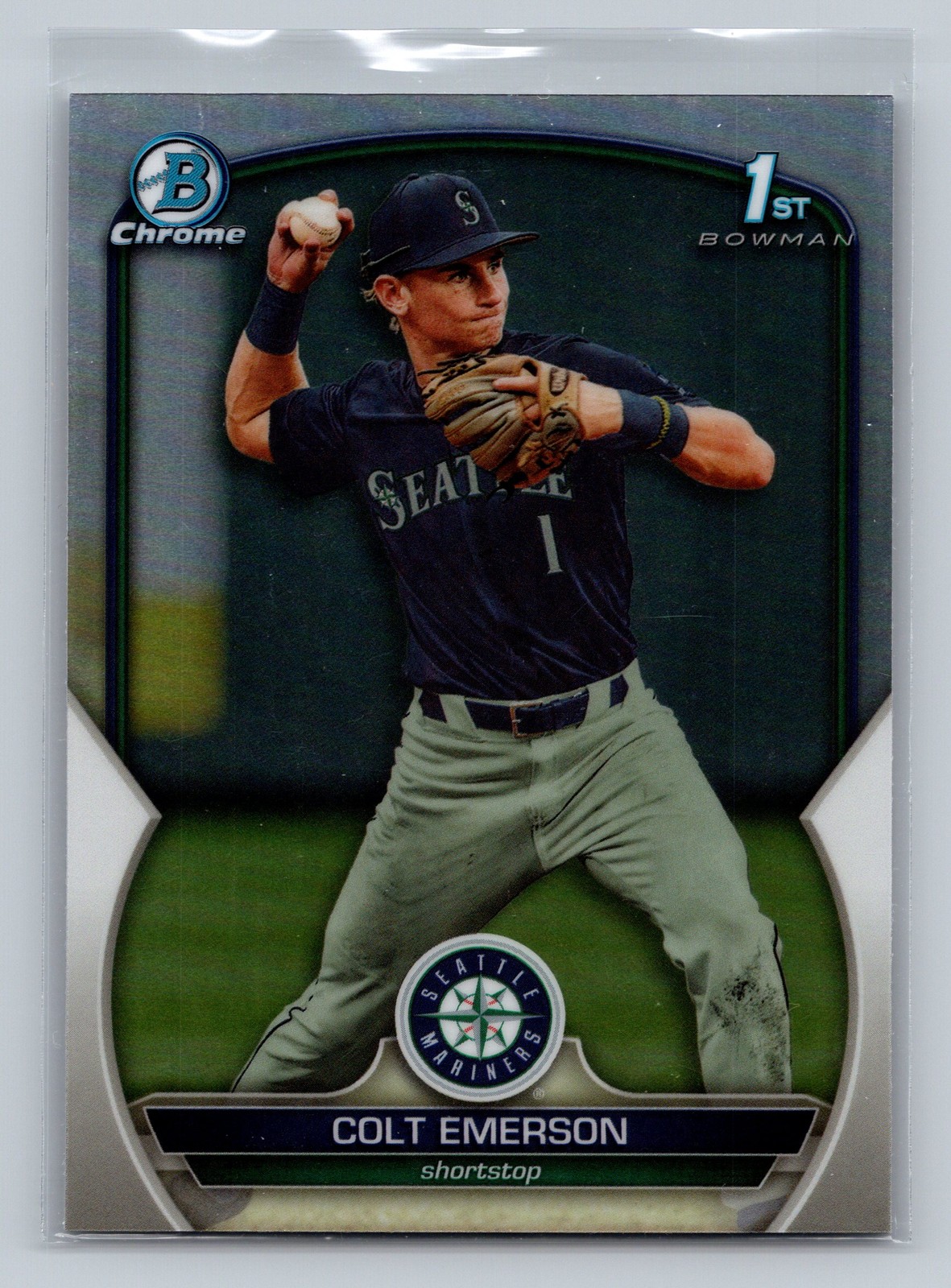 2023 Bowman Draft #BDC-42 Colt Emerson Chrome Refractor