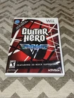 2009 NINTENDO WII GUITAR HERO VAN HALEN VIDEO GAME CLEAN & COMPLETE with MANUAL