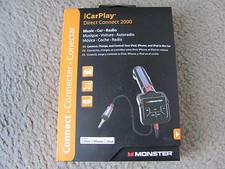 Monster iCarPlay Direct Connect 2000, Charge  Control Your iPod, iPhone, iPad