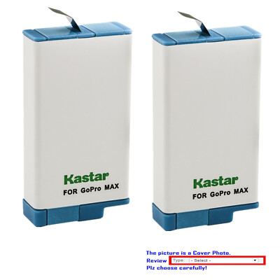 Kastar Replacement Battery Pack for GoPro Max Action, Hero Max 360 Action  Camera