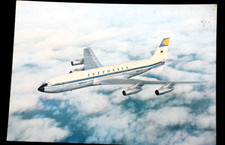58979 AK Airplane Airport Lufthansa Boeing Jet 707 Picture in Flight