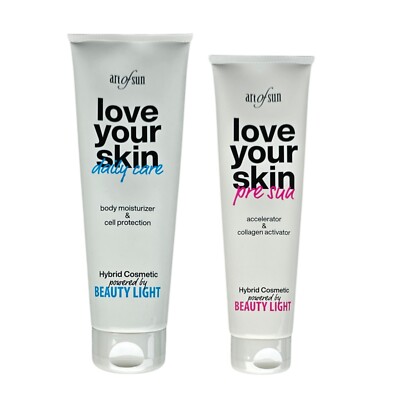 Art of Sun/Beauty Light Pre Sun Accelerator&Daily Care Body Moisturizer 430ml