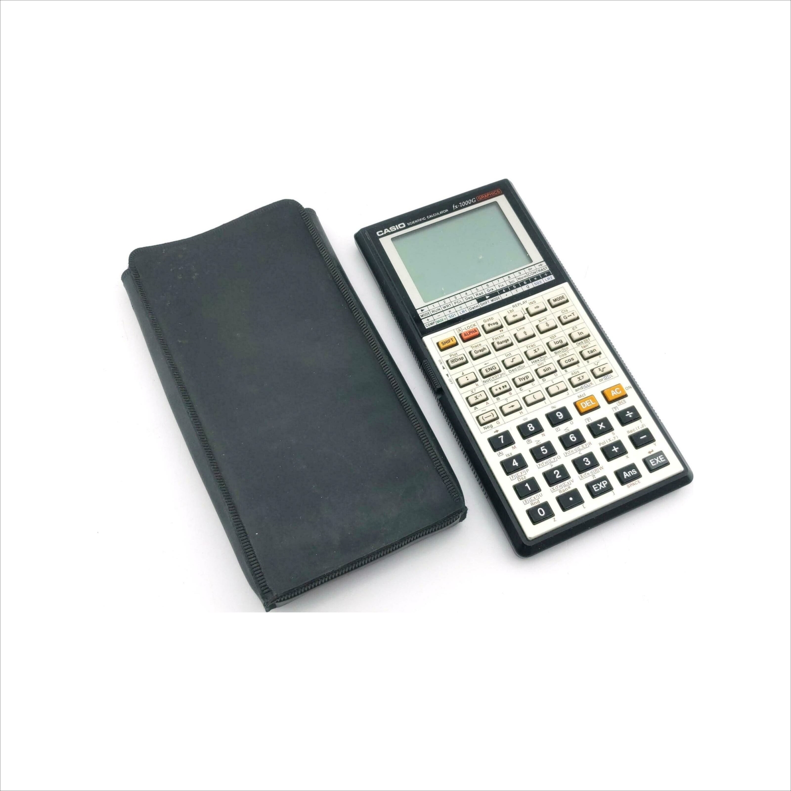 Vintage Casio Fx 7000g Scientific Graphics Graphing Calculator Case Good For Sale Online Ebay