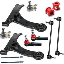 12PC Front Lower Control Arm Suspension Kit FITS 09-13 USA Built Toyota Corolla