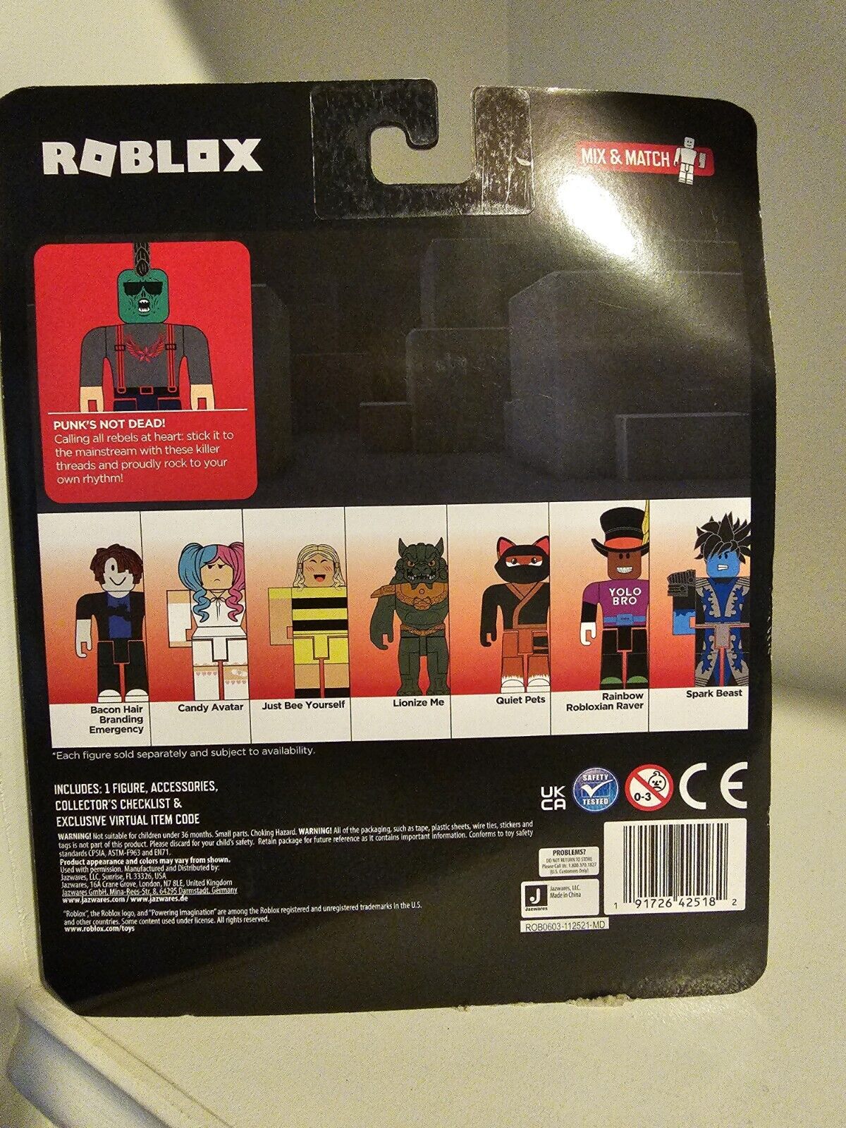 Boneco Roblox Avatar Shop - Pack Figura Punks + Cód Virtual - JP Toys -  Brinquedos e Actions Figures para todas as idades