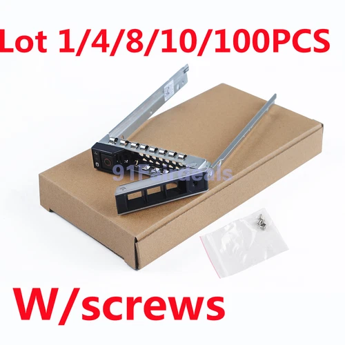 LOT DXD9H SFF 2.5" Hard Drive Caddy Tray For DELL Gen14 R750 R740 R640 R940 R240