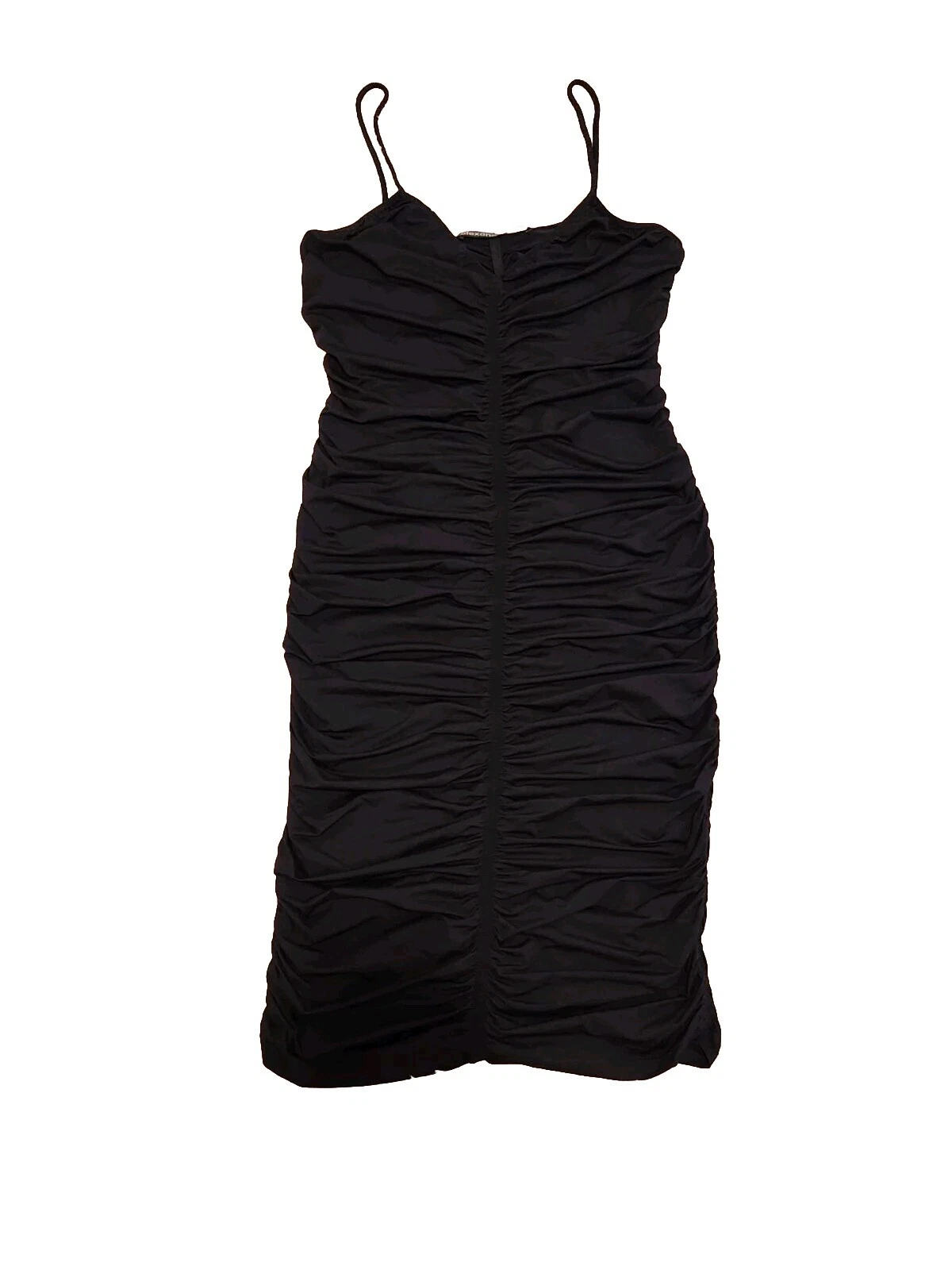 ALEXANDER WANG Vestito Slip Cami Increspato XL