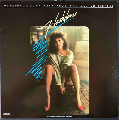 Flash Dance ORIGINAL US Vinyl LP Jennifer Beals Giorgio Moroder 1983