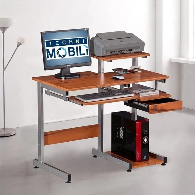 Maple Home Office Desks With Drawers