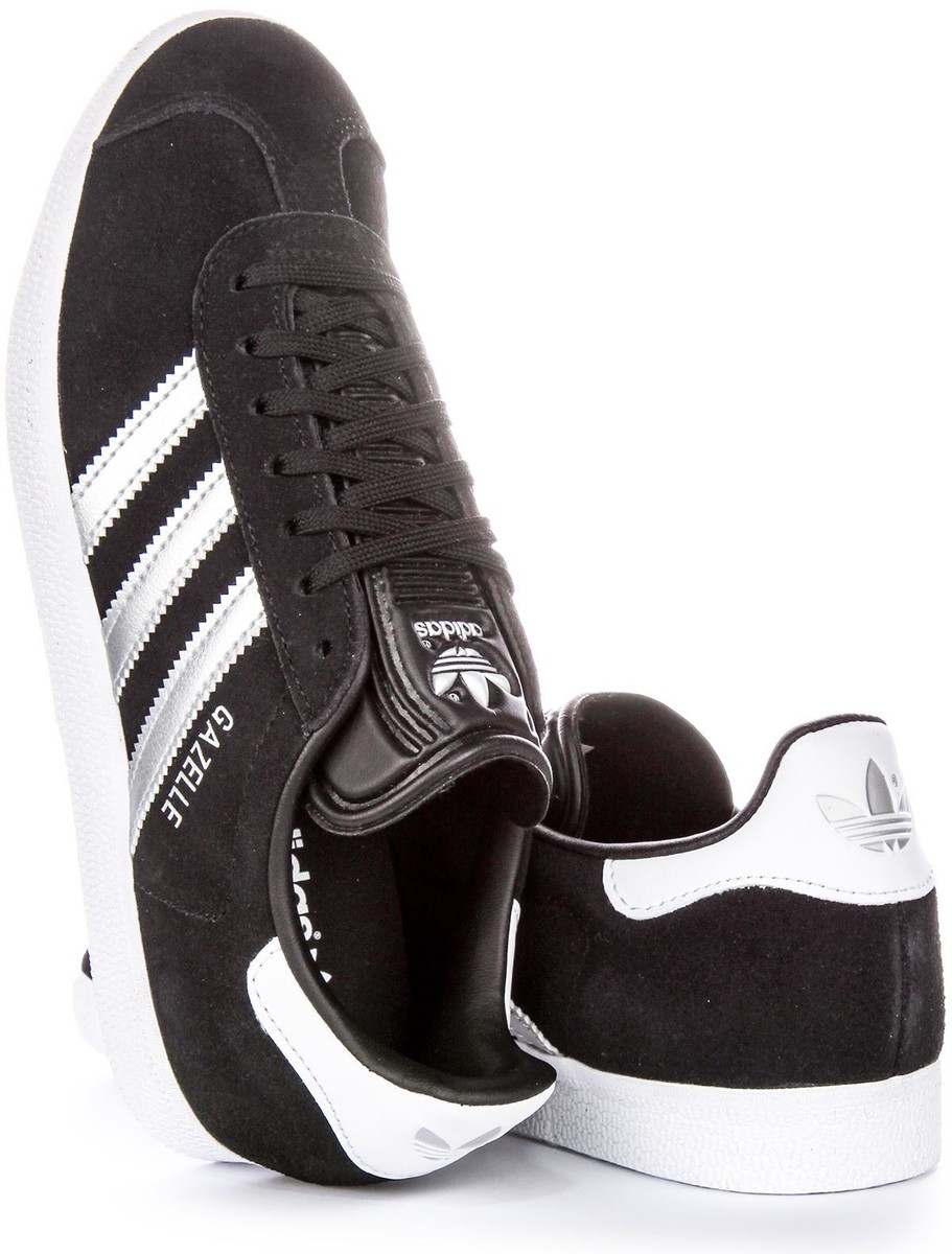 adidas Originals Sneakers 'Gazelle' Male Black Logo Print Size 4
