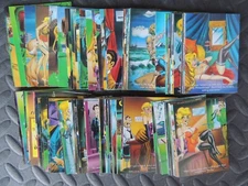 BILL WARD TORCHY SEXY PIN-UP COMIC ART SET OF 90 NON-SPORT TRADING CARDS